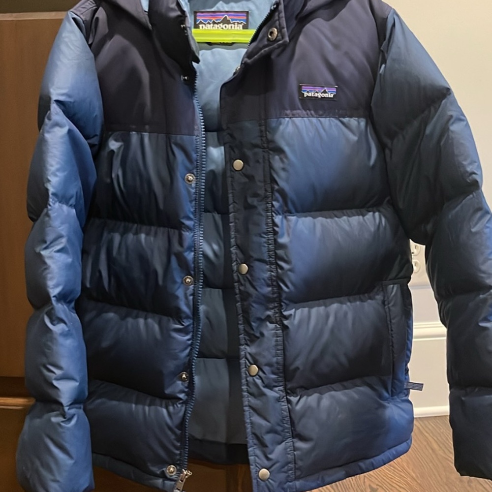 Boys Patagonia down jacket
